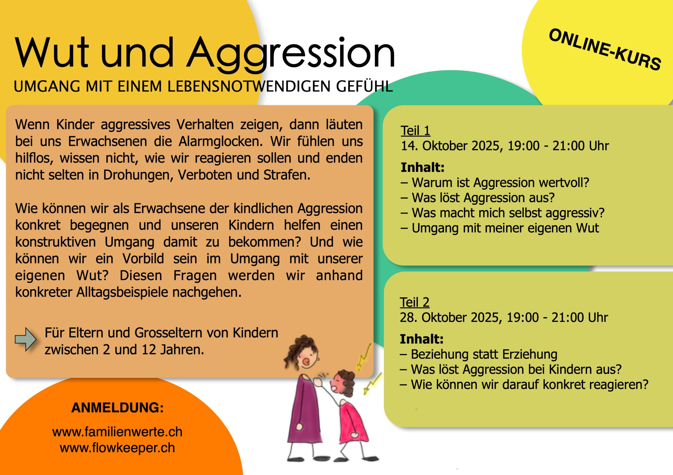 Online-Kurs "Wut und Aggression"